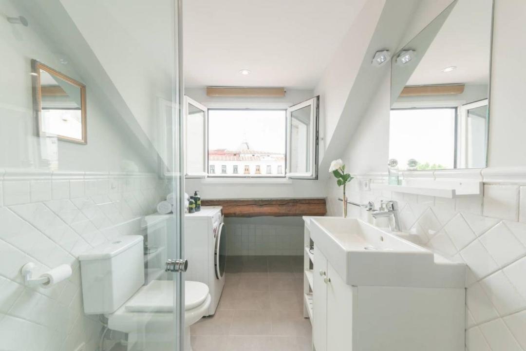 Cozy One-Bedroom Penthhouse La Latina มาดริด ภายนอก รูปภาพ